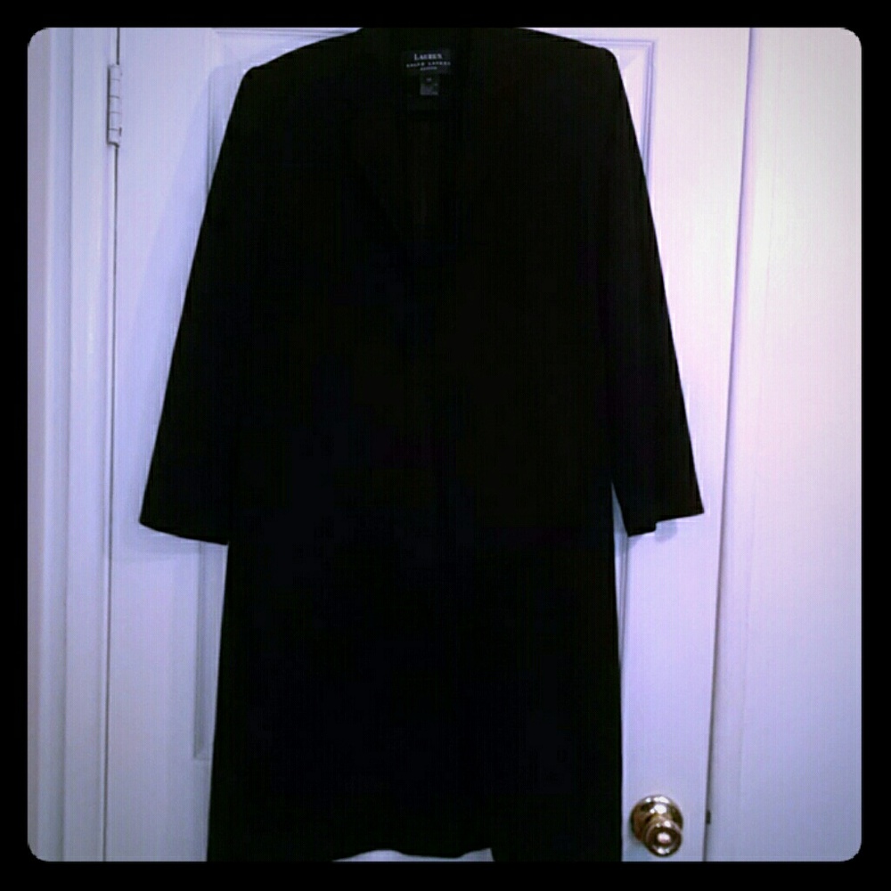 Ralph Lauren  Petite Wool Trench Coat